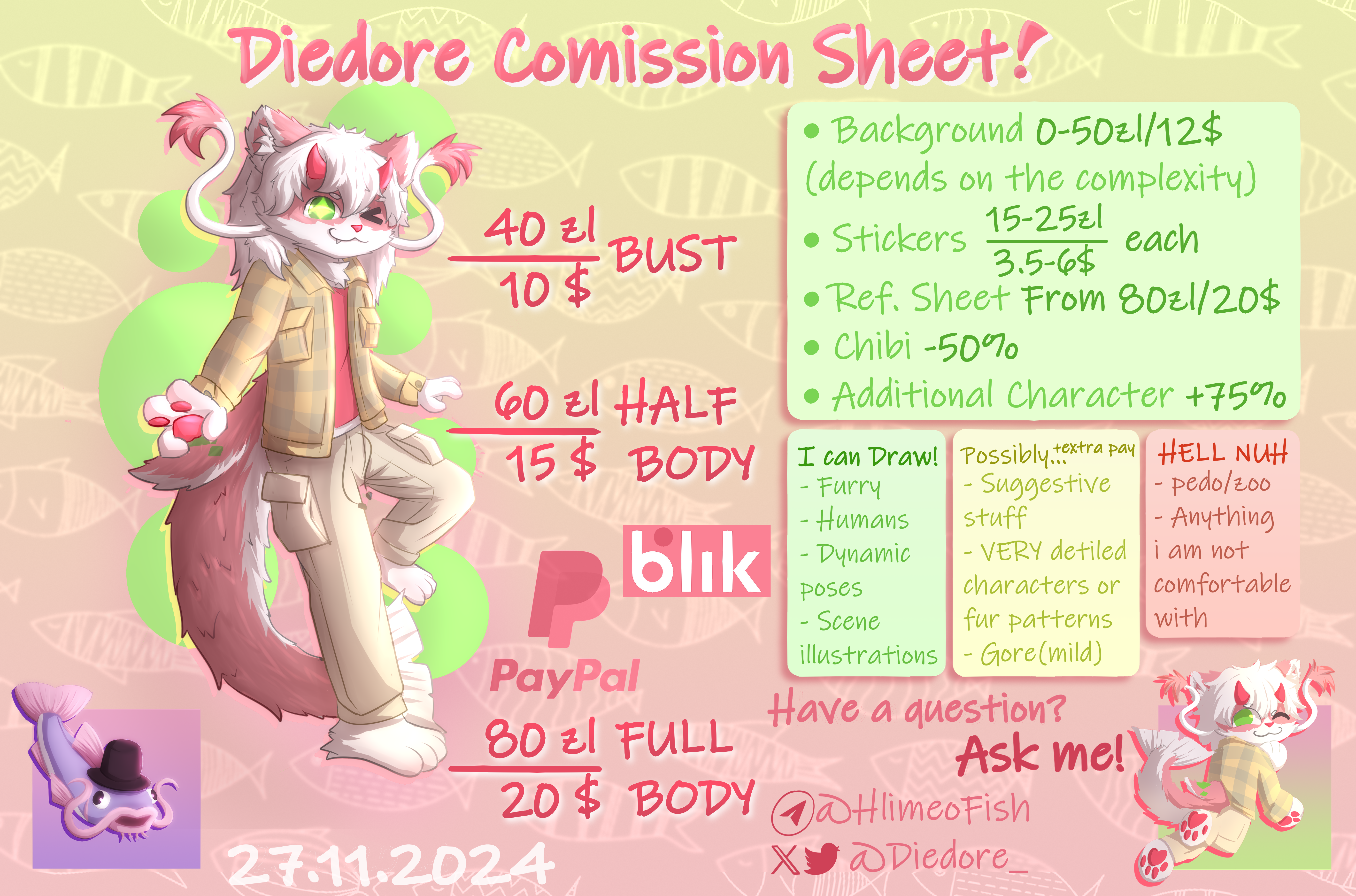 Comission Sheet